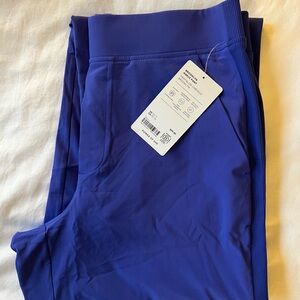 Athleta Brooklyn Ankle Pant Vibrant Blue Women Size 10 Tall NEW